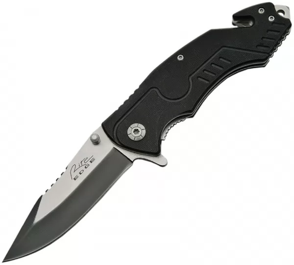 Rite Edge G-10 Linerlock Black knives CN300356