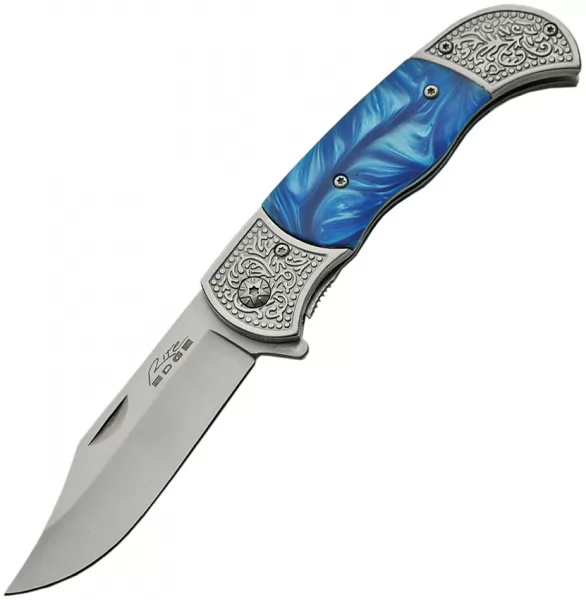 Rite Edge Linerlock Blue A-O knives CN300386BL