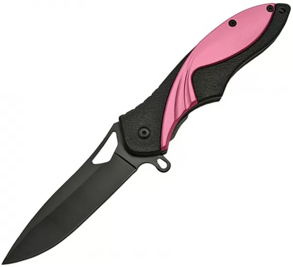 Rite Edge Bat Chick Linerlock A-O Pink knives CN300393