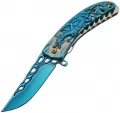 Rite Edge Dragon Linerlock Blue A/O - CN300400BL