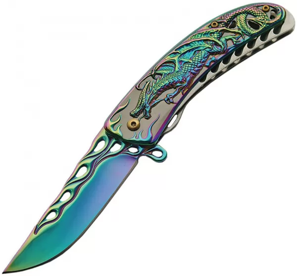 Rite Edge Dragon Linerlock Spectrum A-O knives CN300400RB