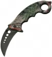China Made Folder Camo Karambit Clip A/O - CN300409