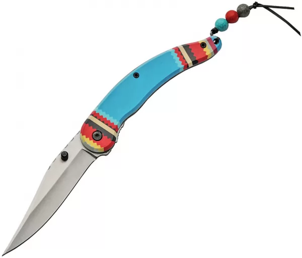 Rite Edge Spirit Linerlock A-O Blue knives CN300450TR