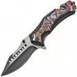 China Made Linerlock A/O Sugar Skull - CN300473