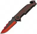 Rite Edge Honeycomb Linerlock Red - CN300485