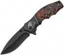 China Made Skull Linerlock A/O - CN300502SS