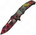 China Made Cat Eye Linerlock Red - CN300503RD