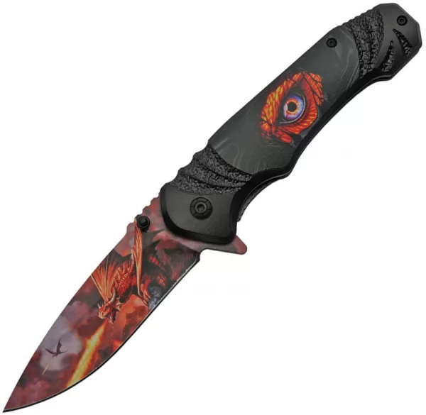 China Made Dragon Eye Linerlock knives CN300504