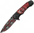 China Made Rose Skull Linerlock - CN300505