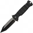 China Made Stripe Linerlock A/O Black - CN300510BK