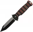 China Made Stripe Linerlock A/O Orange - CN300510OR