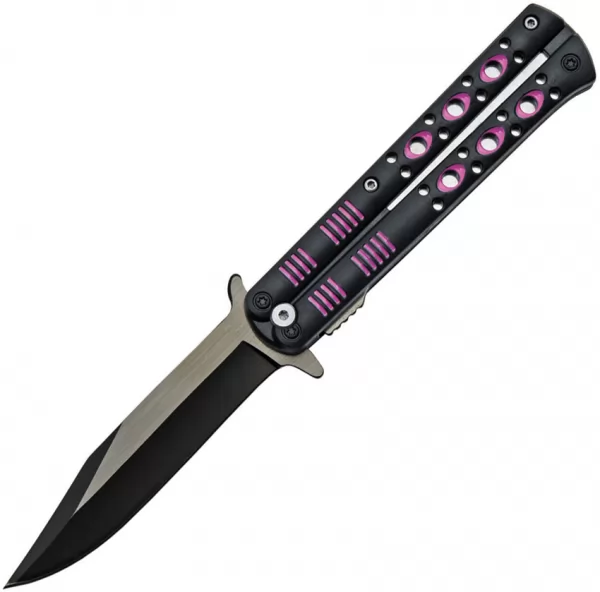 China Made Fly Linerlock A-O Pink knives CN300514PK