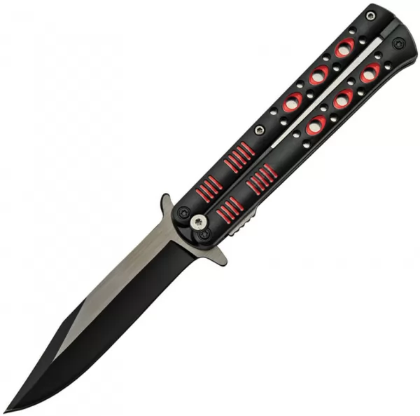 China Made Fly Linerlock A-O Red knives CN300514RD