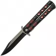China Made Fly Linerlock A/O Red - CN300514RD