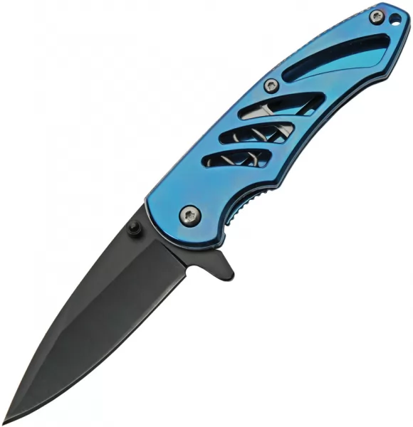 Rite Edge Framelock Blue knives CN300523BL