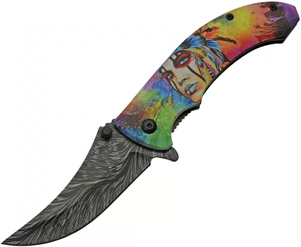 Rite Edge Spirited Queen Linerlock A-O knives CN300526