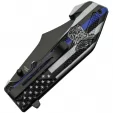 Rite Edge Back The Blue Linerlock A-O knives CN300532