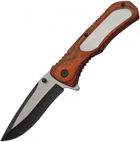 Rite Edge Engraveable Wood Linerlock A-O knives CN300535
