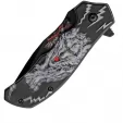 Rite Edge Linerlock White Wolf knives CN300548WH
