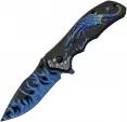 Rite Edge Dragon Flame Linerlock A/O - CN300549BL