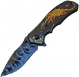 Rite Edge Dragon Flame Linerlock A/O - CN300549GD