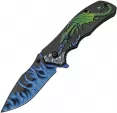 Rite Edge Dragon Flame Linerlock A/O - CN300549GN