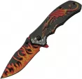 Rite Edge Dragon Flame Linerlock A/O - CN300549RD
