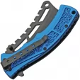 Rite Edge Cleaver Linerlock A-O Blue knives CN300550BL
