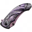 Rite Edge Dragon Scale Linerlock A-O knives CN300551PU