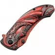 Rite Edge Dragon Scale Linerlock A-O knives CN300551RD