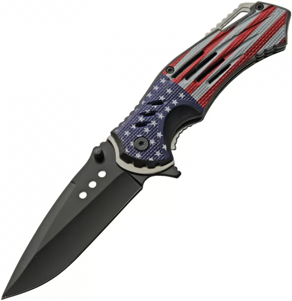 Rite Edge Flag Linerlock A-O knives CN300552US