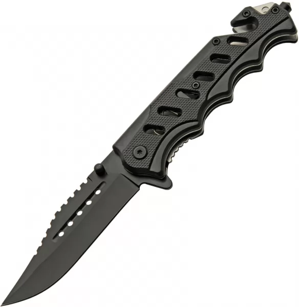Rite Edge Tactical Linerlock A-O Black knives CN300553BK