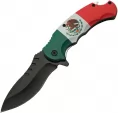 China Made Mexican Flag Linerlock A/O - CN300567MX