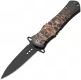 China Made Skull Linerlock A/O Stacked - CN300569SS
