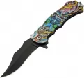 China Made Blue Demon Linerlock A/O - CN300572BD