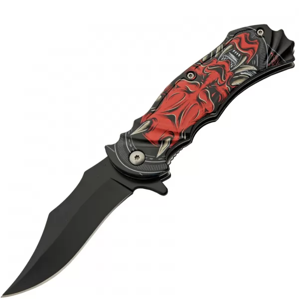 China Made Warrior Linerlock A-O knives CN300573RD