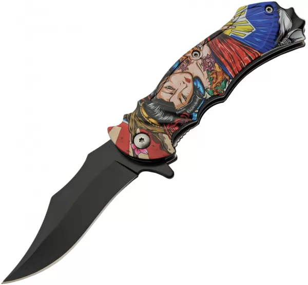 China Made Battle Linerlock A-O knives CN300574FF