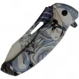 China Made Great Wave Linerlock A-O knives CN300576BL
