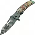 China Made Forest Samurai Linerlock A/O - CN300576GN