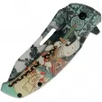 China Made Forest Samurai Linerlock A-O knives CN300576GN