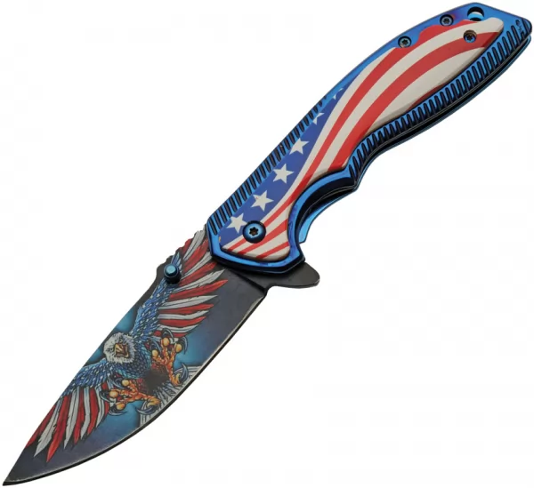 China Made Freedom Eagle Linerlock A-O knives CN300583