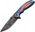 China Made Freedom Eagle Linerlock A/O - CN300583