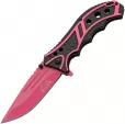 Rite Edge Caution Linerlock A/O Pnk - CN300585PK