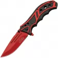 Rite Edge Caution Linerlock A/O Red - CN300585RD