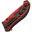 Rite Edge Caution Linerlock A-O Red knives CN300585RD