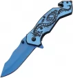 Rite Edge Flying Dragon Linerlock Blue - CN300586BL