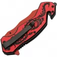 Rite Edge Flying Dragon Linerlock Red knives CN300586RD