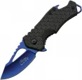 Rite Edge Ballistics Linerlock A/O Blue - CN300587BL