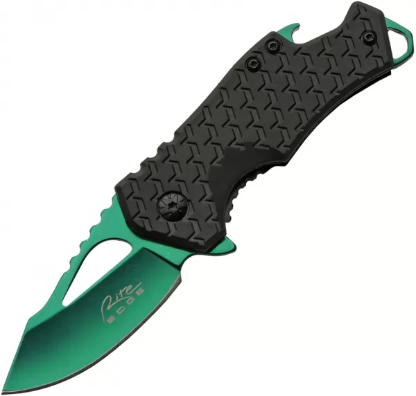 Rite Edge Ballistics Linerlock A-O Green knives CN300587GN
