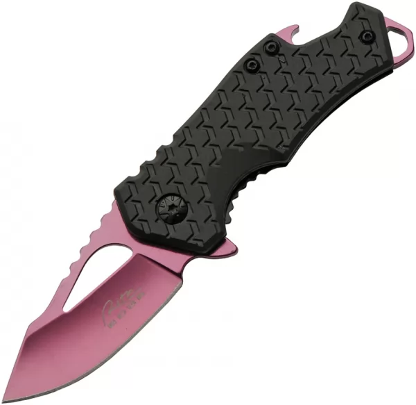 Rite Edge Ballistics Linerlock A-O Pink knives CN300587PK